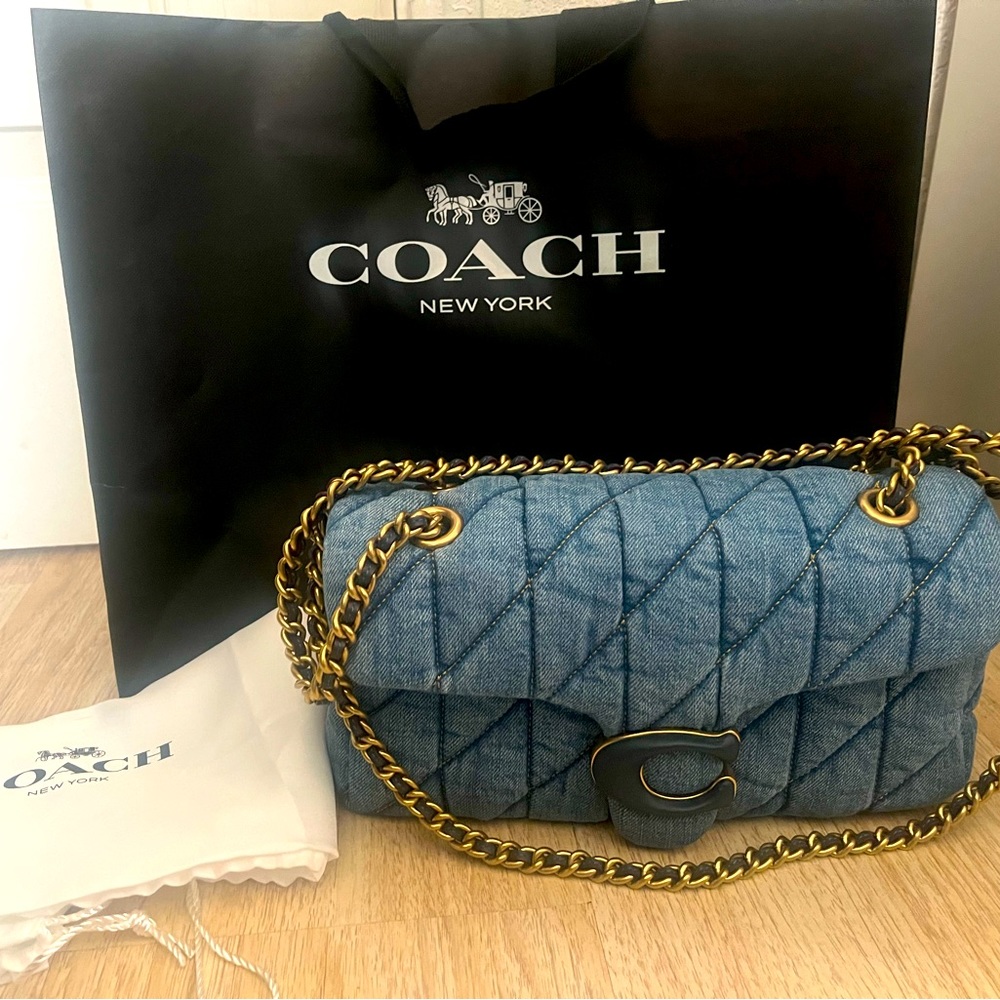 Coach Tabby 26 denim ( limited edition)